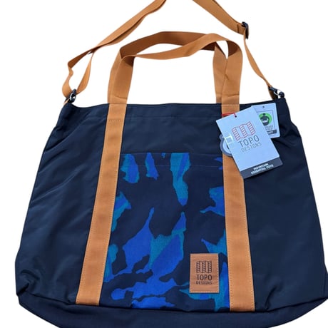 TOPO DESIGNS MOUNTAIN ESSENTIAL TOTE Black/ Tectonic