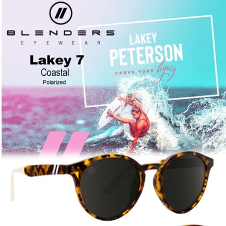 Blenders Eyewear COASTAL  Lakey 7 Black  POLARIZED