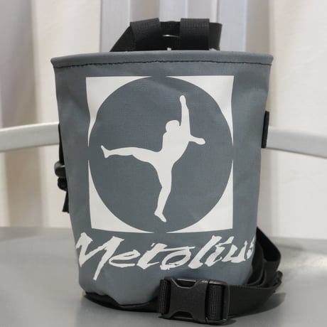 METOLIUS CROSS CLIPPER CHALK BAG  Grey