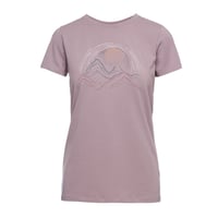 BLACK DIAMOND  SUMMIT SCRIBBLE TEE WOMEN'S Wood Violet