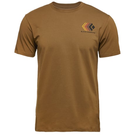 BLACK DIAMOND FADED TEE Dark Curry