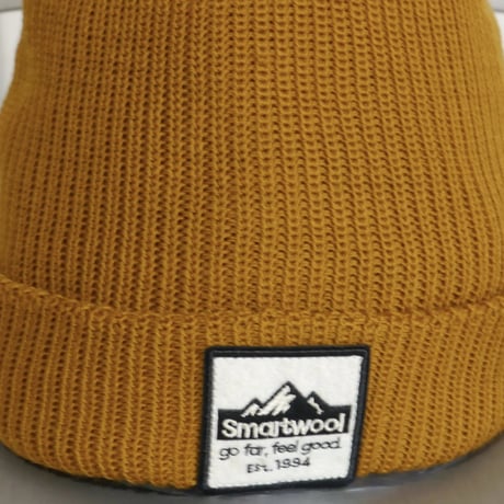 SMART WOOL PATCH BEANIE Acorn