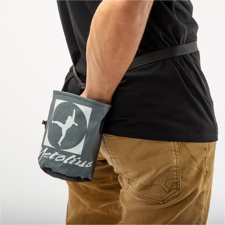 METOLIUS CROSS CLIPPER CHALK BAG  Grey