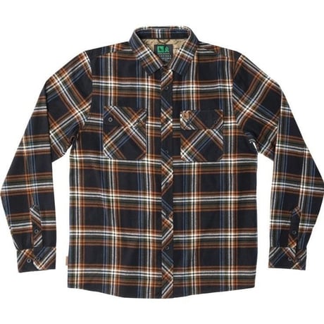 HIPPY TREE x JIMMY WEBB SERIES SIGNAL FLANNEL Black