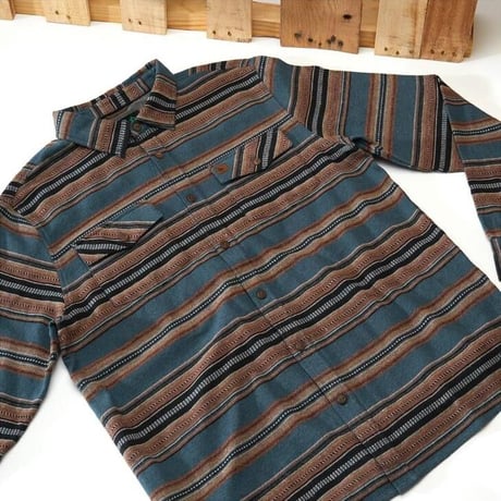 HIPPY TREE RIALTO ECO FLANNEL Blue