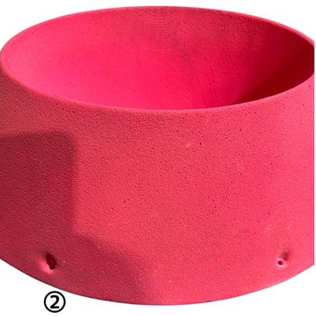 LEVIER HOLDS THE DONUT 2p & THE FLAT DONUT 1p set of 3 Pink