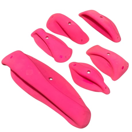 THERIVE CLIMBING HOLD Loaf Pinches Pink