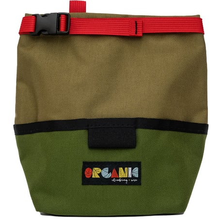 ORGANIC CLIMBING SNACK SACK CHALK BUCKET Tan x Olive