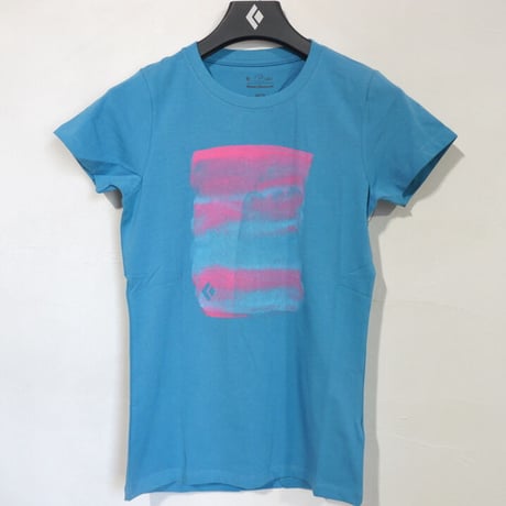 BLACK DIAMOND BIG WALL TEE  - WOMEN'S Cerulean Blue