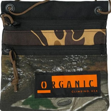 ORGANIC CLIMBING Sash Bag  Duck X Real tree camo X Black