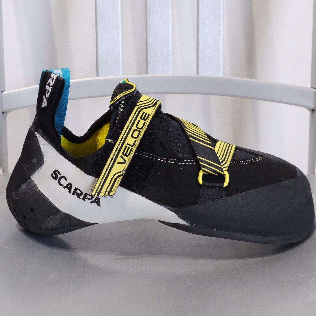 SCARPA VELOCE クライミングシューズ 黒/黄色レイ ビームス