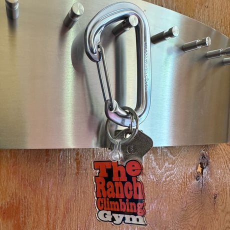 The Ranch Climbing Gym Original Keyring Logo