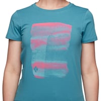 BLACK DIAMOND BIG WALL TEE  - WOMEN'S Cerulean Blue