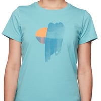 BLACK DIAMOND LUMINARY TEE  - WOMEN'S Coastal Blue