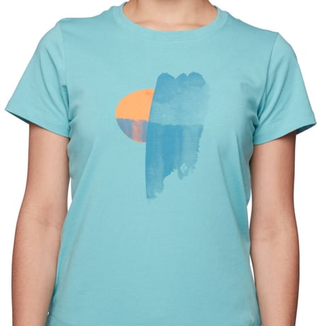 BLACK DIAMOND LUMINARY TEE  - WOMEN'S Coastal Blue