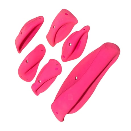THERIVE CLIMBING HOLD Loaf Pinches Pink