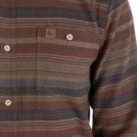 HIPPY TREE SANTIAGO FLANNEL Brown