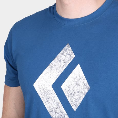 BLACK DIAMOND CHALKED UP TEE Astral Blue