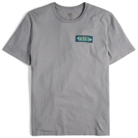 TOPO DESIGNS GEOGRAPHIC TEE - MEN'S Grey