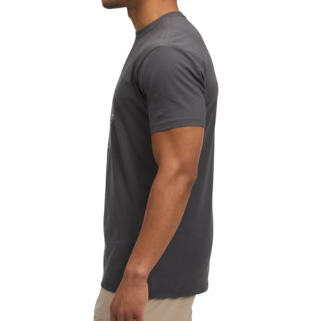 BLACK DIAMOND ENGINEERED DIAMOND TEE Anthracite