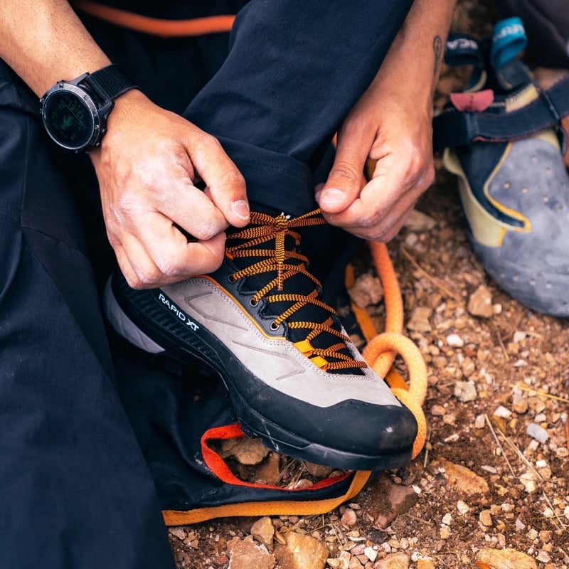 SCARPA RAPID XT Taupe/Rust Orange | The Ranch C