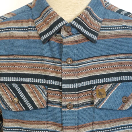 HIPPY TREE RIALTO ECO FLANNEL Blue
