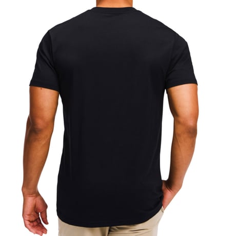 BLACK DIAMOND MINI STACKED TEE Black