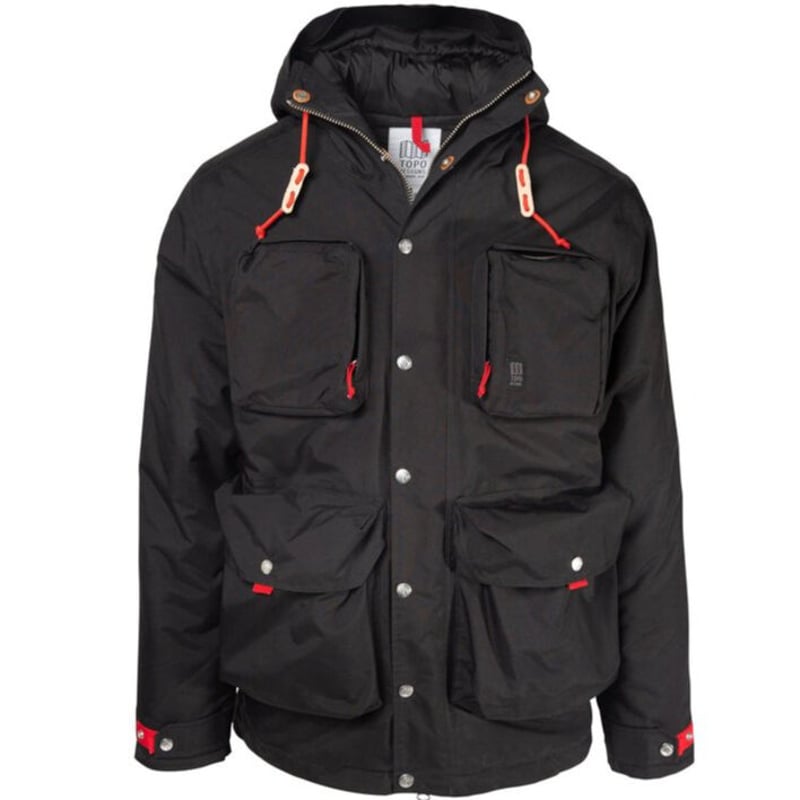 TOPO DESIGNS MOUNTAIN JACKET-MEN'S Black | The
