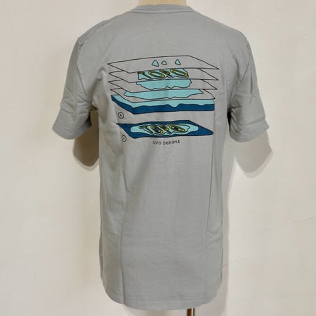 TOPO DESIGNS GEOGRAPHIC TEE - MEN'S Grey