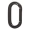 BLACK DIAMOND OVAL KEYLOCK Black