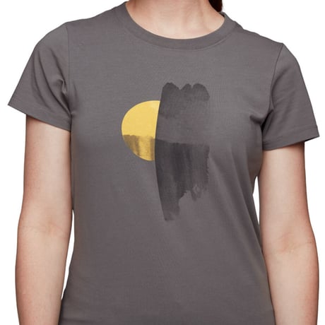 BLACK DIAMOND LUMINARY TEE - WOMEN'S Steel Grey