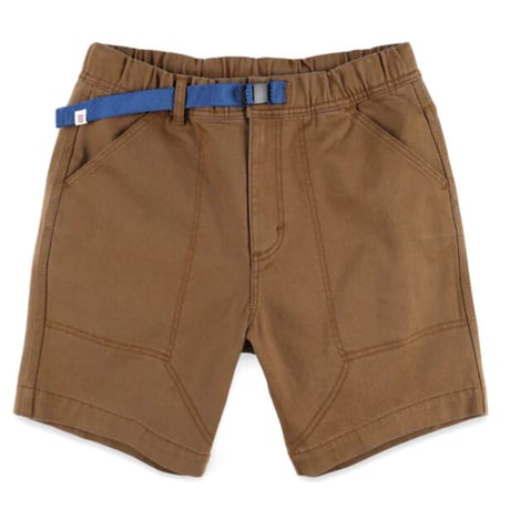 TOPO DESIGNS  MOUNTAIN SHORTS - MEN'S Dark Khaki