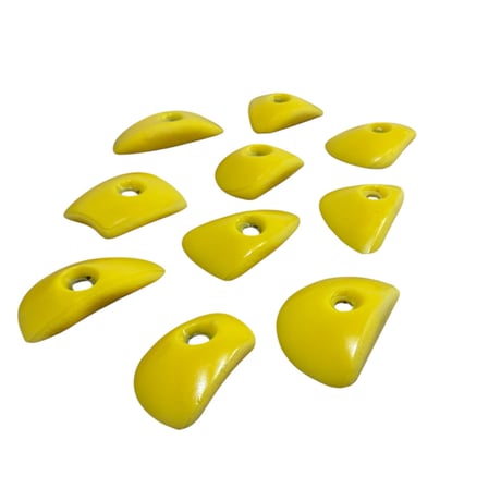 e-Grip Climbing Holds 2Tex Pure Crimp Yellow