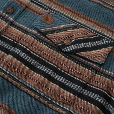HIPPY TREE RIALTO ECO FLANNEL Blue