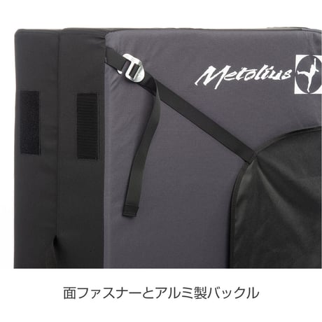 METOLIUS SESSION II CRASH PAD Grey/Black