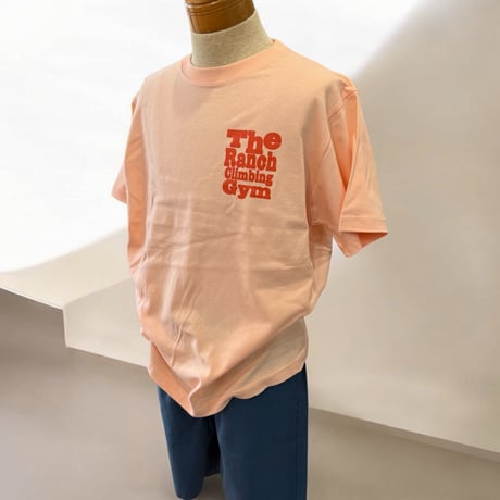 THE RANCH GYM LOGO T-SHIRT UA5001 Apricot