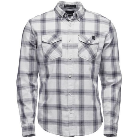 BLACK DIAMOND LONG SLEEVE BENCHMARK SHIRT-MENS Alloy