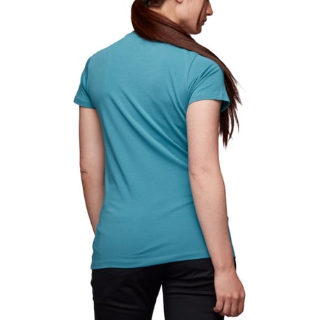BLACK DIAMOND BIG WALL TEE  - WOMEN'S Cerulean Blue