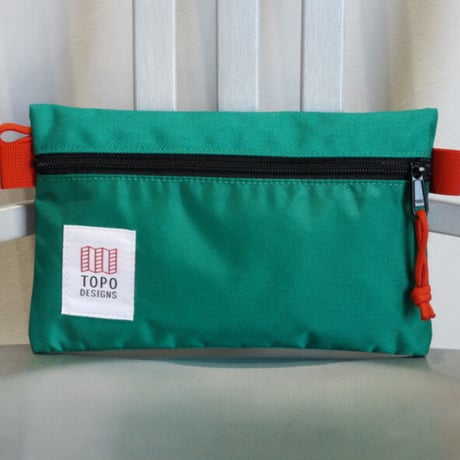 TOPO DESIGNS ACCESSORY BAG-S  Nylon Green