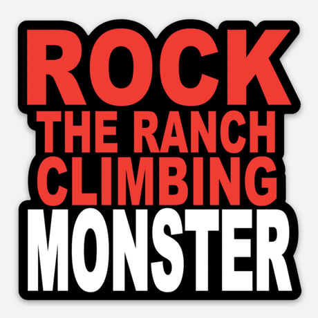 The Ranch Climbing Gym Original Sticker