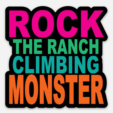 The Ranch Climbing Gym Original Sticker