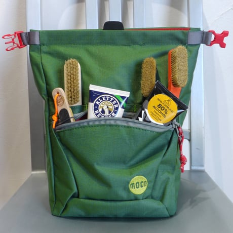 MOON CLIMBING BOULDERING CHALK BAG Green