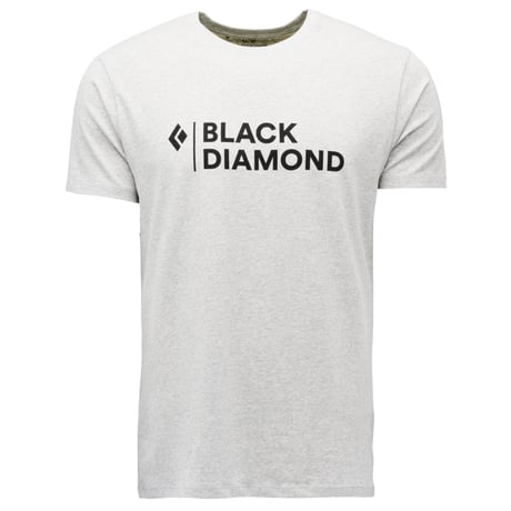 BLACK DIAMOND MINI STACKED TEE Nickel Heather