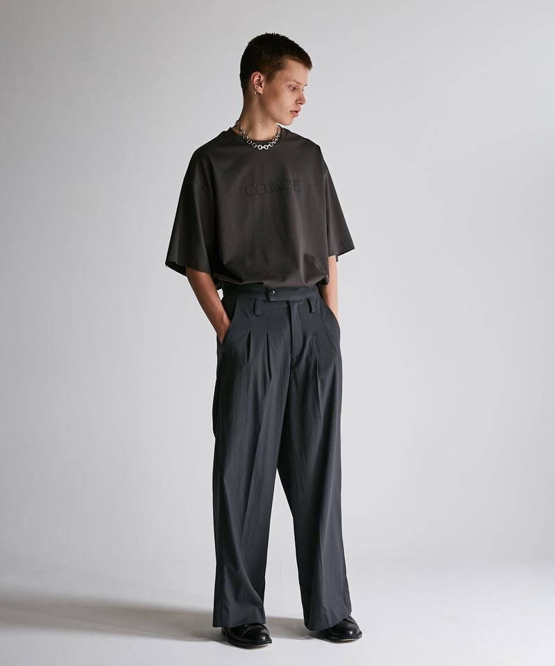 パンツ Deuxieme Classe FIBRY TUCK WIDE PT Deuxieme Classe（ドゥーズィエムクラス）の「FIBRY タック