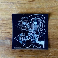 銀河ノコモリウタオリジナルステッカー「hear/ear」安野谷昌穂デザイン