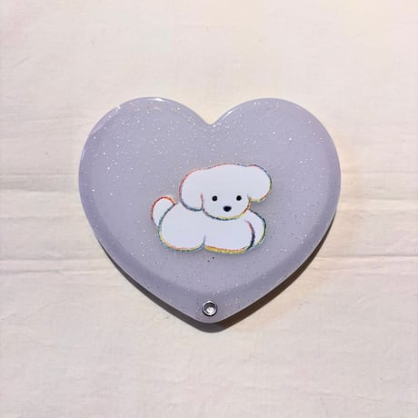 犬のコンパクトミラー/てらおかなつみ