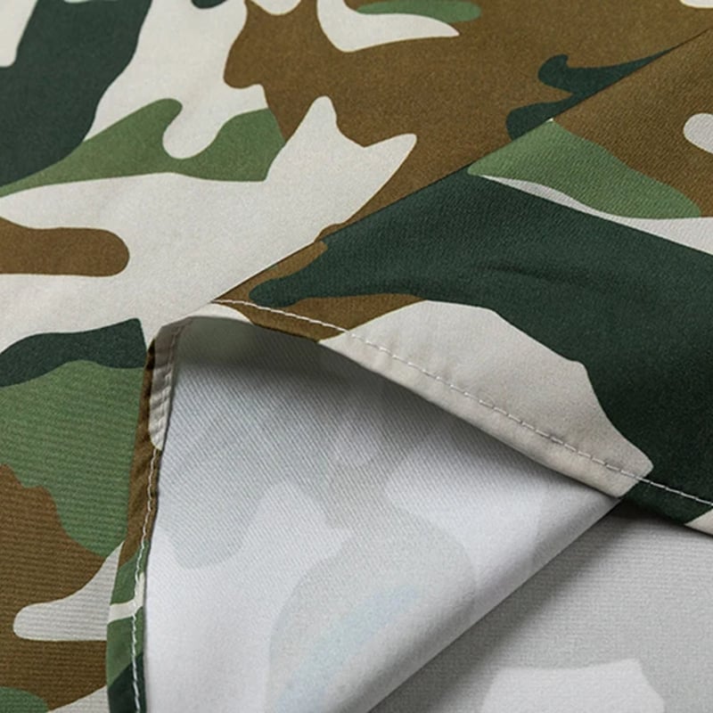 TONAMI バドミントン 半袖シャツ 迷彩柄 TONAMI バドミントン 半袖