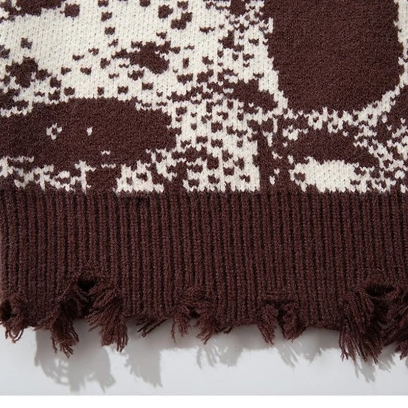 Butcher products スカルニット 36サイズ Butcher products スカル