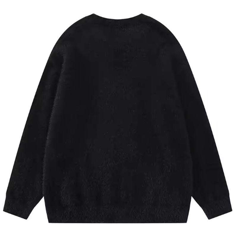 イヌ柄 プルオーバー ニット セーター | #見た目の良いお店