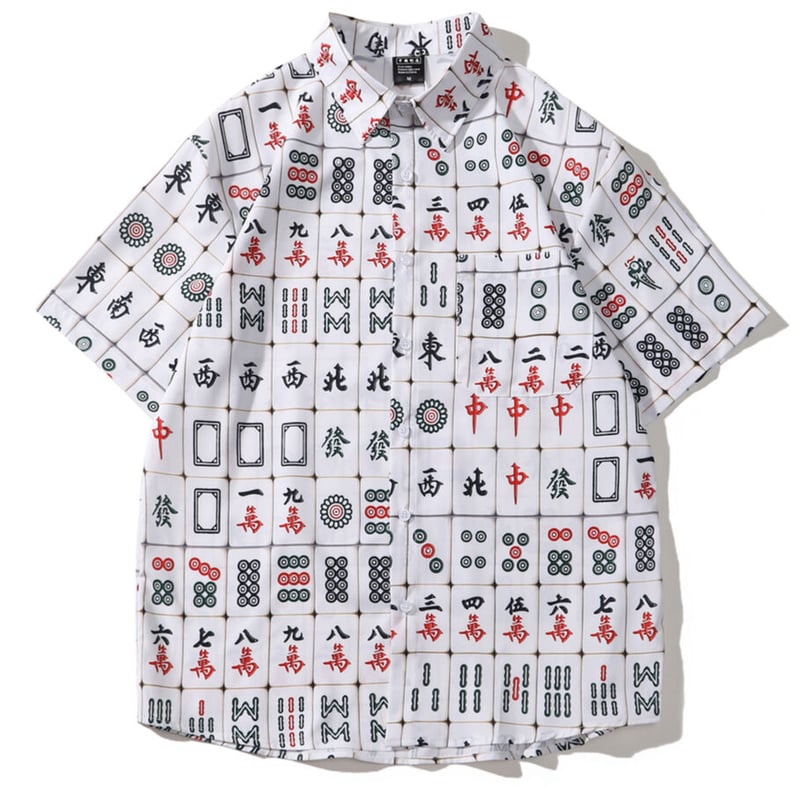 麻雀パイ] 半袖シャツ | #見た目の良いお店